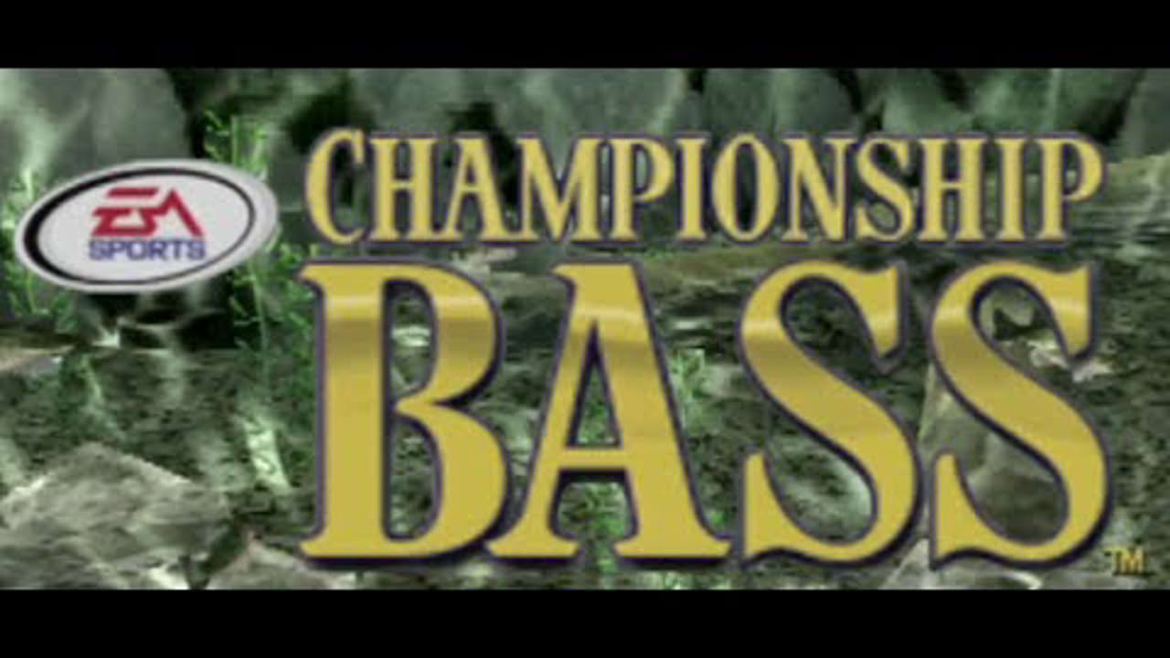 Classic PS1 Game Championship Bass on PS3 in HD 1080p