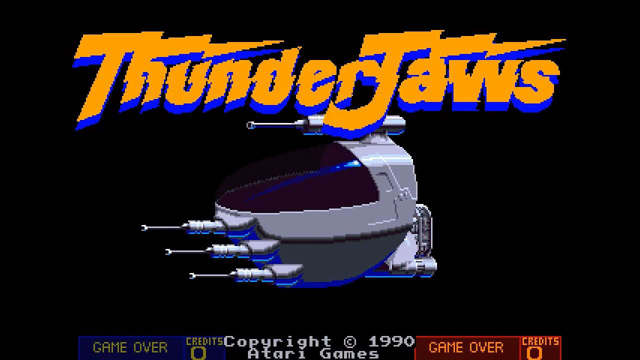 Arcade Longplay [998] Thunder Jaws (US)