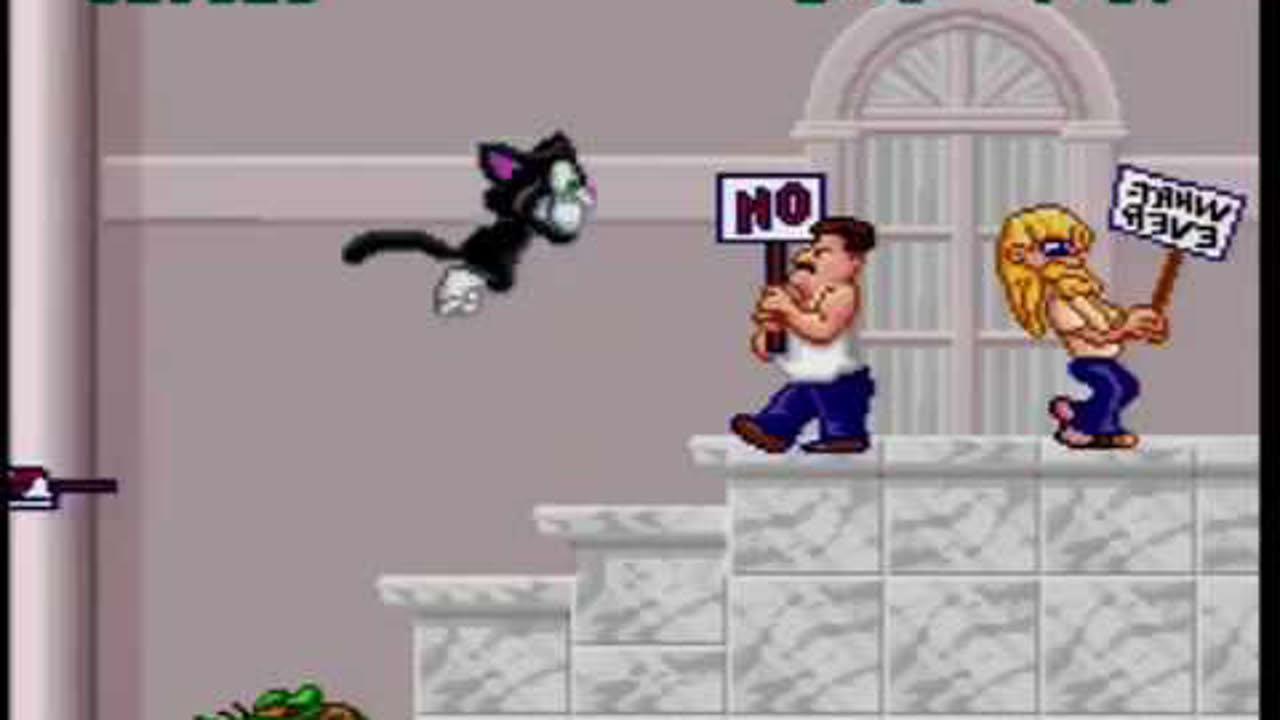 Socks the Cat Rocks the Hill SNES gameplay