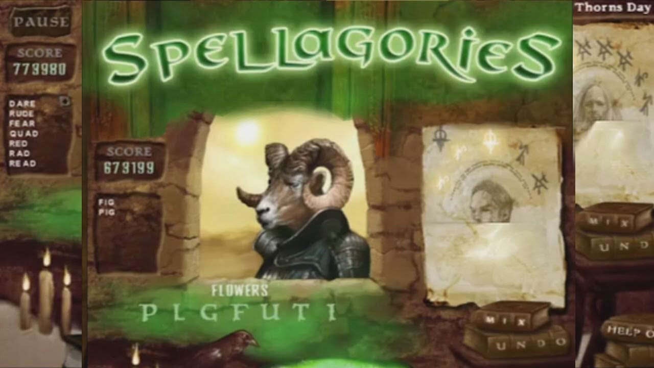 Spellagories gameplay (Playfirst games nostalgia)