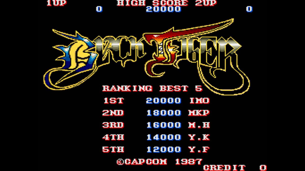 Black Tiger [MAME] [shortplay]