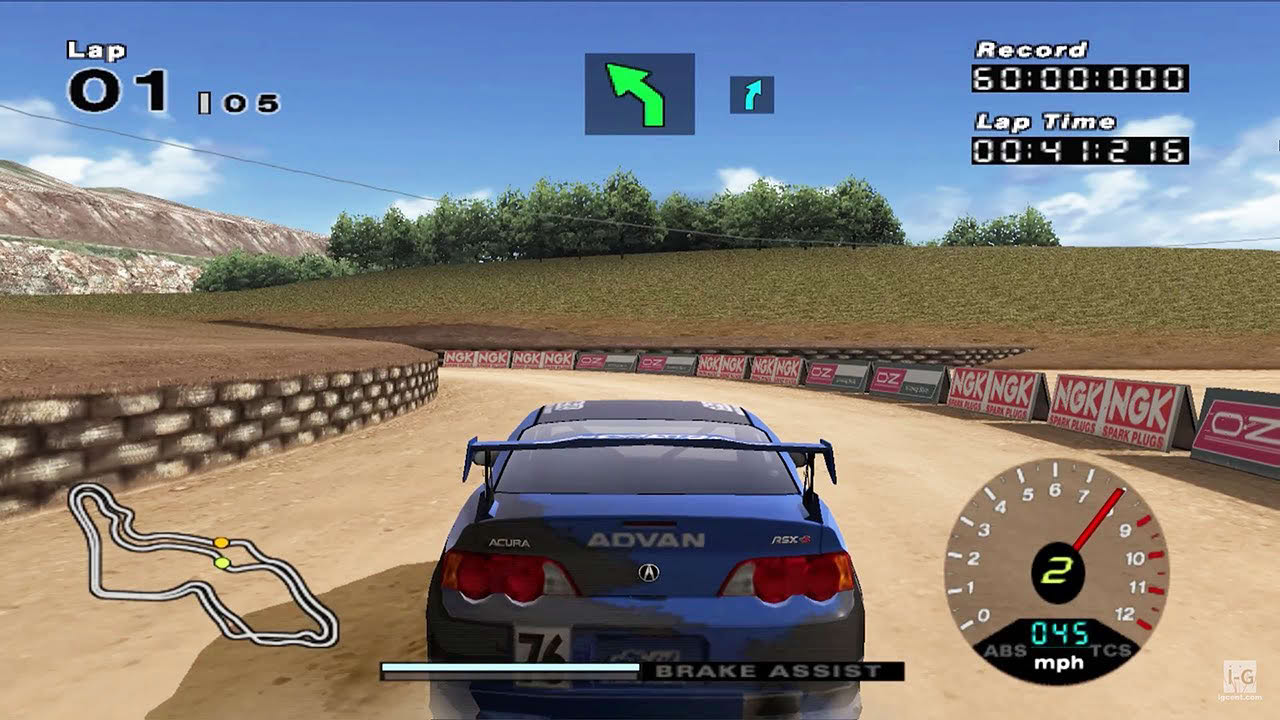R: Racing Evolution - PS2 Gameplay (4K60fps)