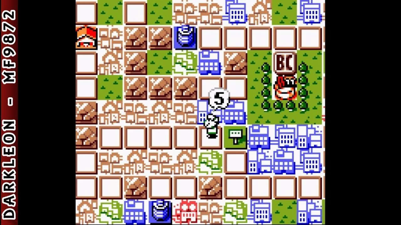 Game Boy Color - Burger Burger Pocket - Hamburger Simulation © 1999 Gaps - Gameplay