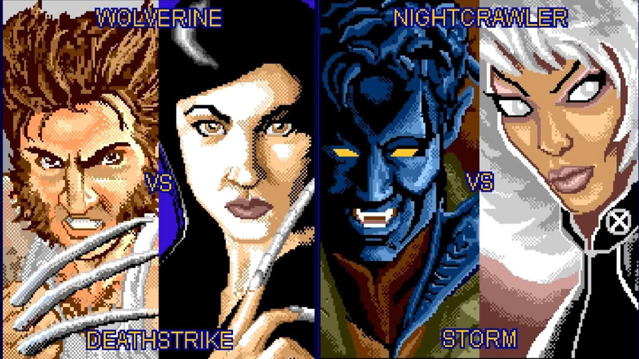X-Men 2: Battle JAVA GAME (Marvel 2003 year) All Characters