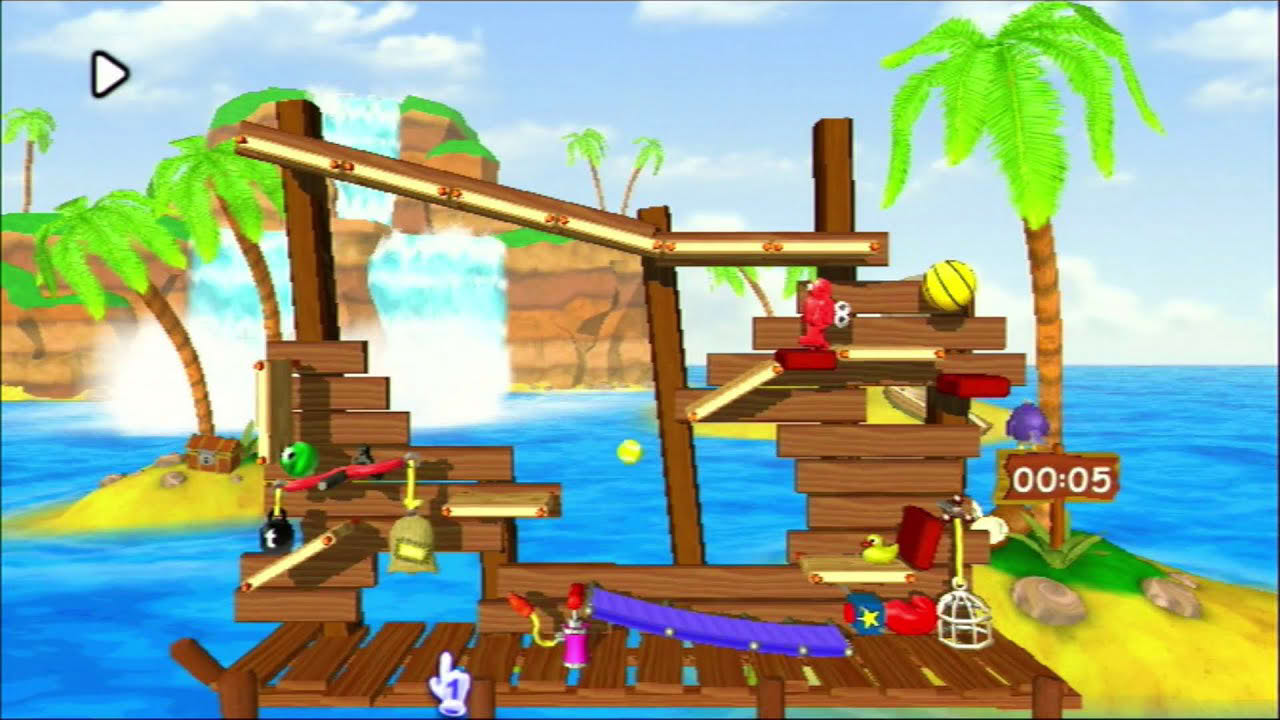 Crazy Machines ... (Wii) Gameplay