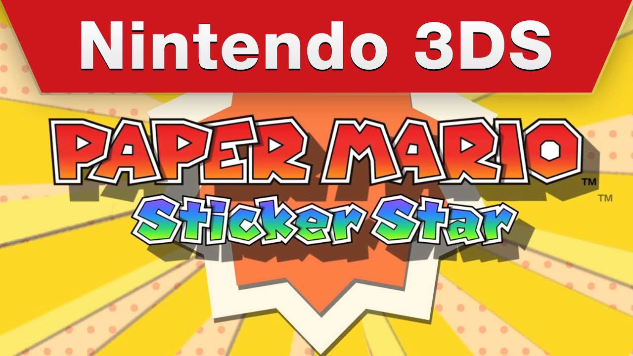 Nintendo 3DS - Paper Mario: Sticker Star Trailer