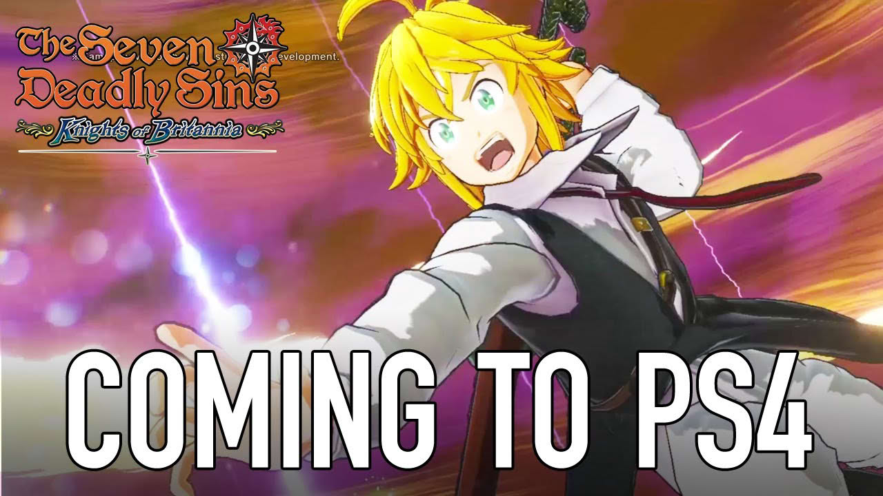 The Seven Deadly Sins: Knights of Britannia - PS4 - Coming to PS4! (announcement trailer)
