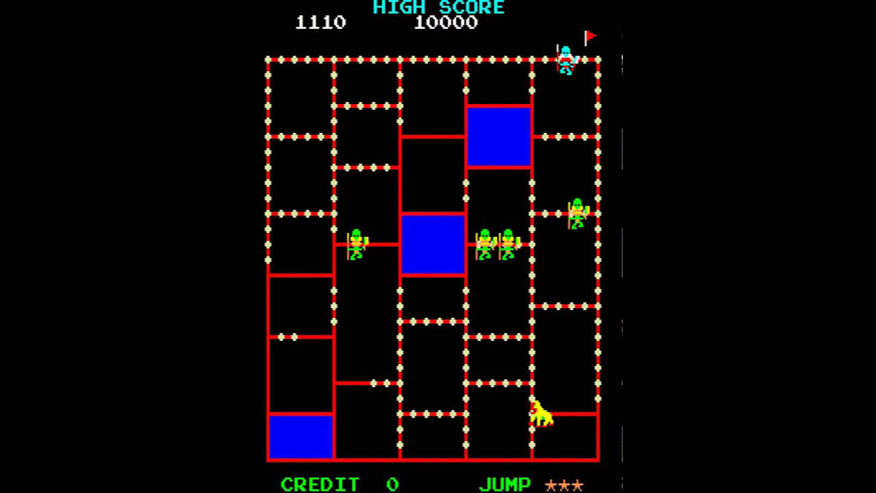 Amidar [MAME] [shortplay]