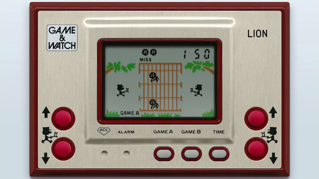 Game & Watch - Lion (c)1981 Nintendo [MAME emulation footage]