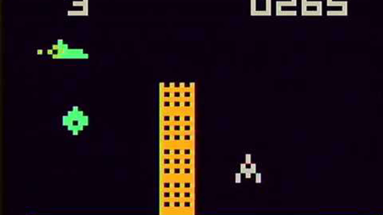 Epoch Cassette Vision - #9 Astro Command - 1983 (GamePlay)