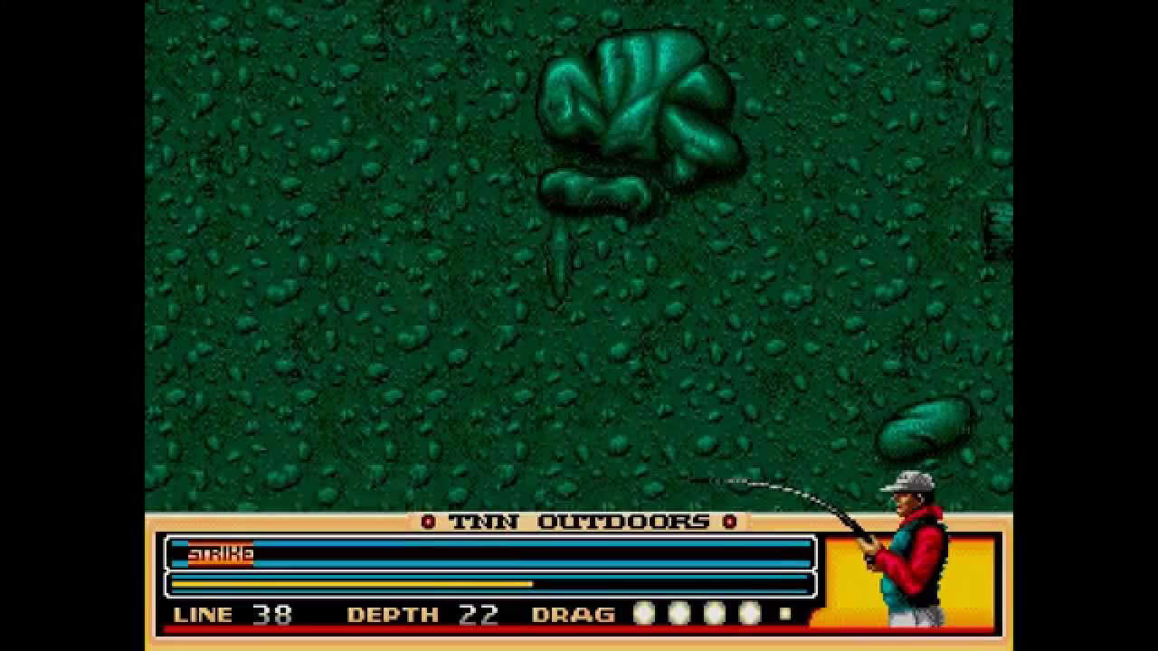 TNN Outdoors Bass Tournament 96 ... (Sega Genesis) 60fps Gameplay