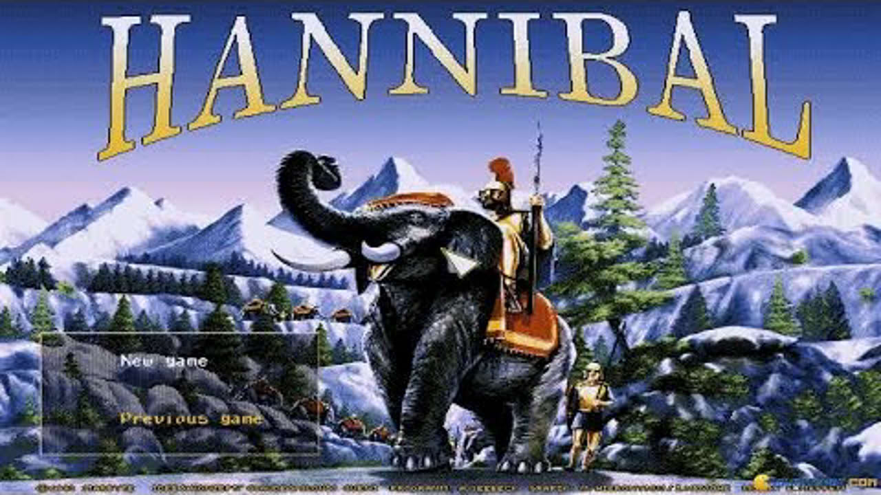 Hannibal gameplay (PC Game, 1992)