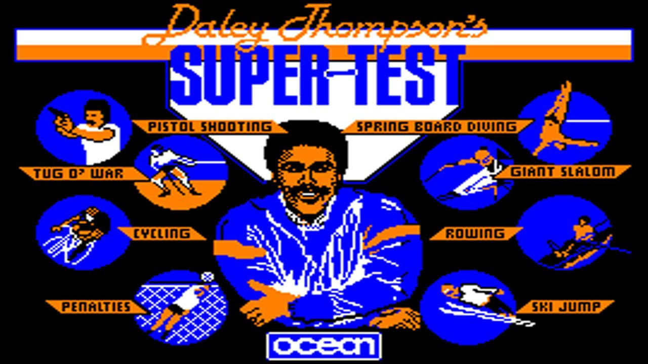 [Amstrad CPC] Daley Thompson's Super Test - Longplay
