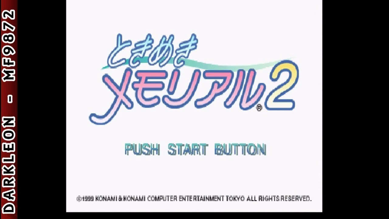 PlayStation - Tokimeki Memorial 2 (1999) - Intro