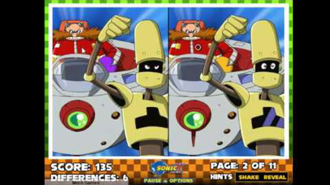 Sonic X - Speed Spotter (2005 PC Game)