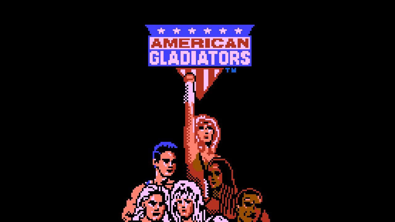 American Gladiators (NES) - Gametek, Oct 1991 | NESguide 240p