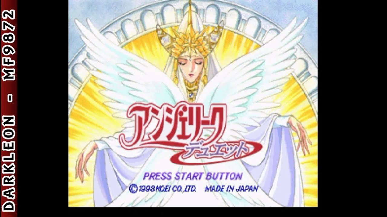 Sega Saturn - Angelique Duet (1998) - Intro