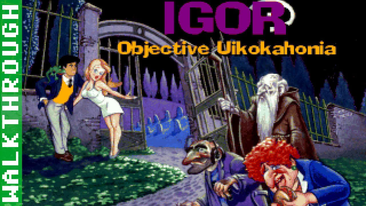 Igor Objective Uikokahonia Lösung (Englisch) (PC, DOS) - Unkommentiert