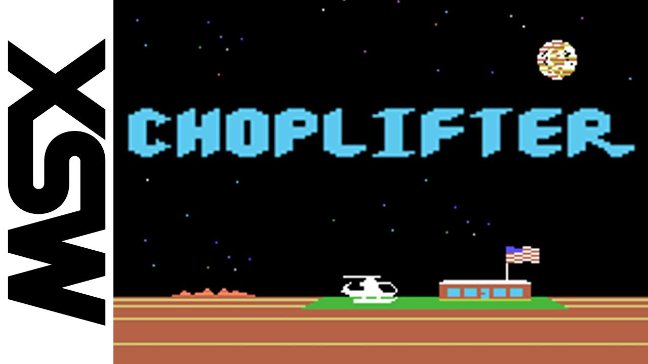 [MSX] Choplifter! (1984) Longplay