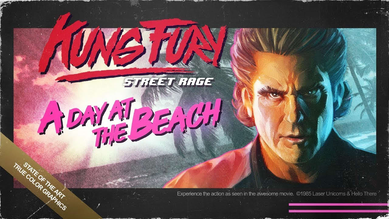 Kung Fury: Street Rage -  DLC "A Day at the Beach" Launch Trailer