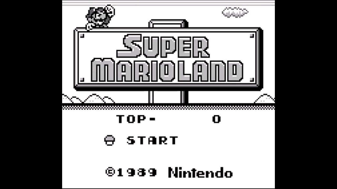 【単発実況】スーパーマリオランドを普通にプレイ