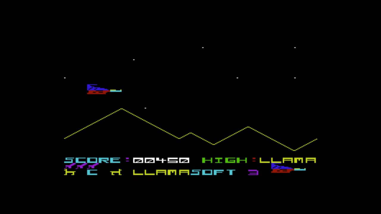 Andes Attack for the Commodore VIC-20 / Commodore VC-20