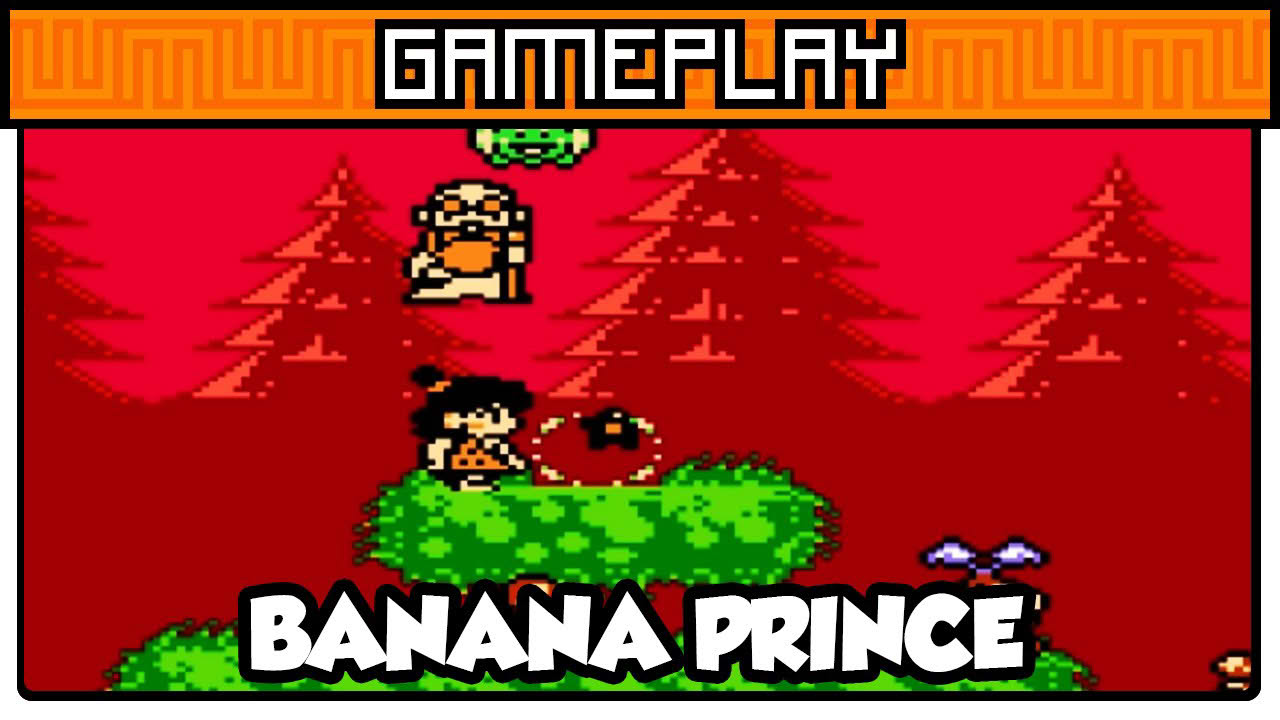 Banana Prince - NES - Gameplay