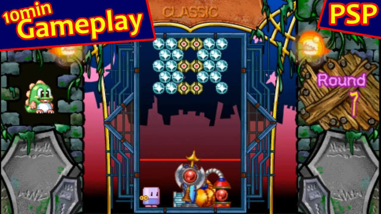 Bust-A-Move Deluxe ... (PSP) Gameplay