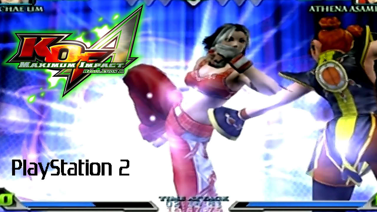 KoF Maximum Impact Regulation A playthrough (PS2, 1CC)