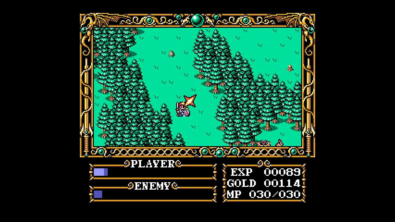 [MSX2] Action RPG Construction Tool Dante2 sample game "Legend of Lidroon" - Opening & Gameplay