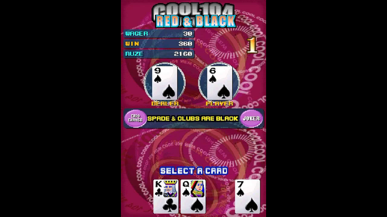 Cool 104 Joker & Setline Gameplay DS