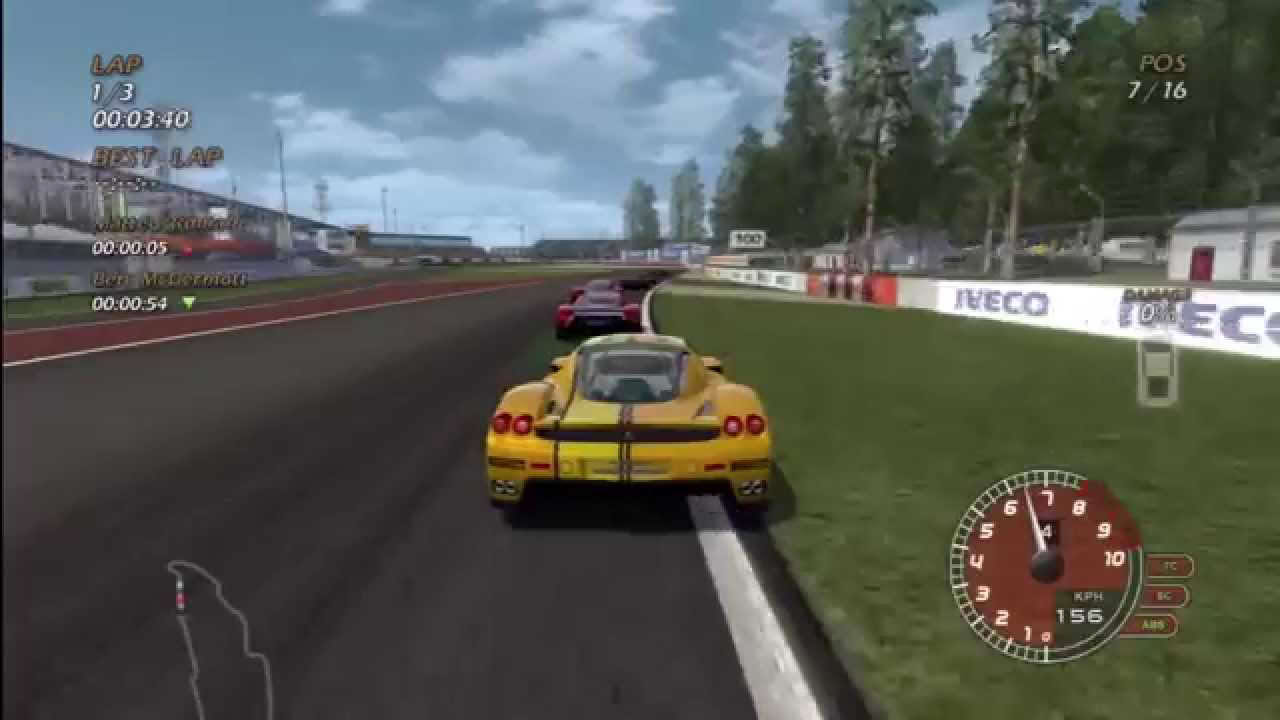 SuperCar Challenge Gameplay PS3