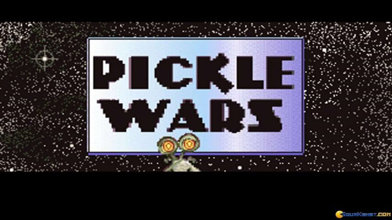 Pickle Wars gameplay (PC Game, 1994)