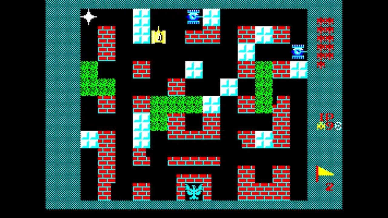 Sharp X1 Game: Battle City (1985 Dempa / Namco)