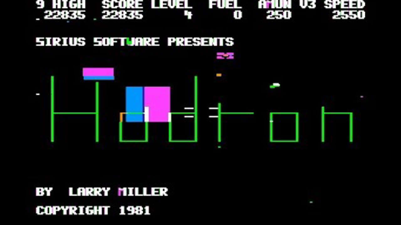 Hadron Level 1-4 longplay (Apple II - Sirius Software)