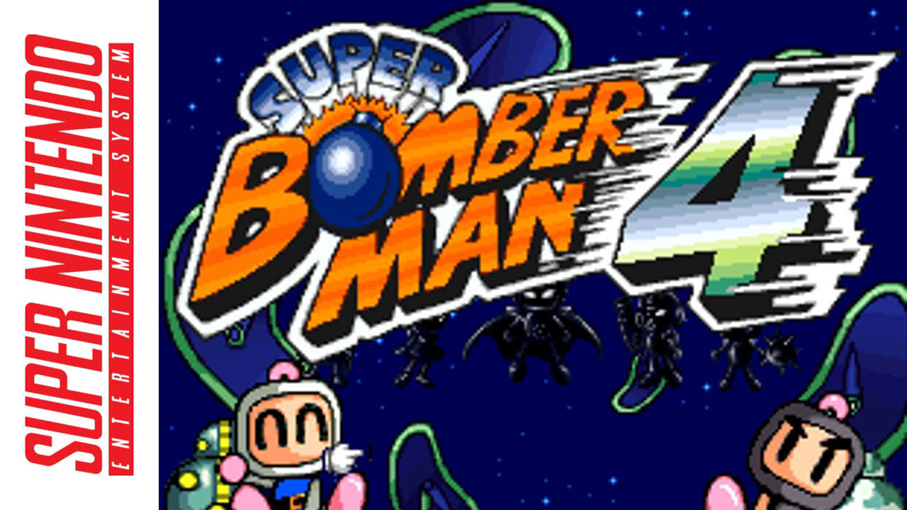 [SNES] Super Bomberman 4 (1995) Longplay (2 players)
