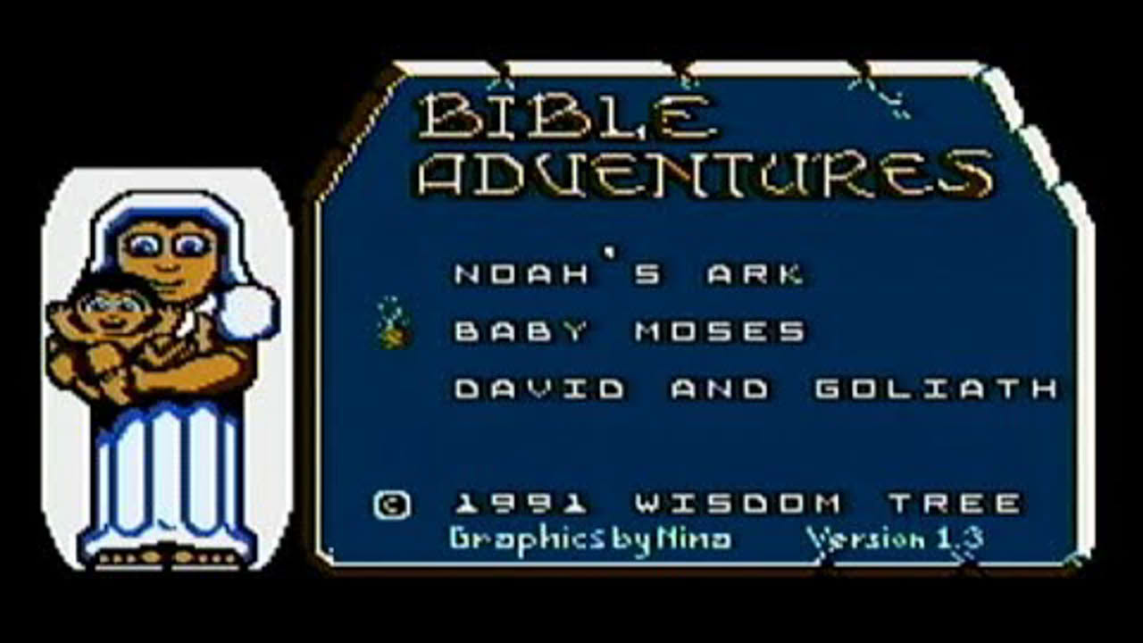 Bible Adventures (NES) - Wisdom Tree, 1991 | NESguide 240p