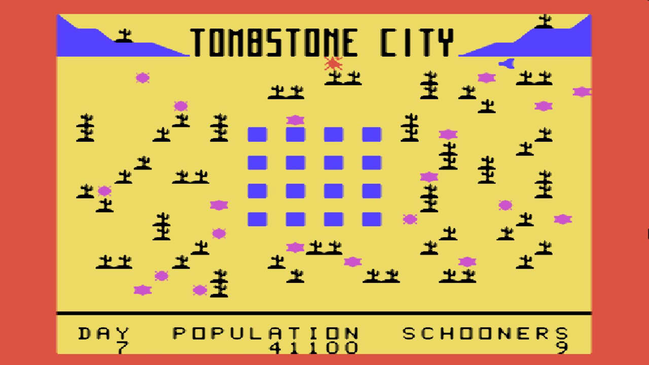 TI-99/4A's Tombstone City 21st Century Gameplay