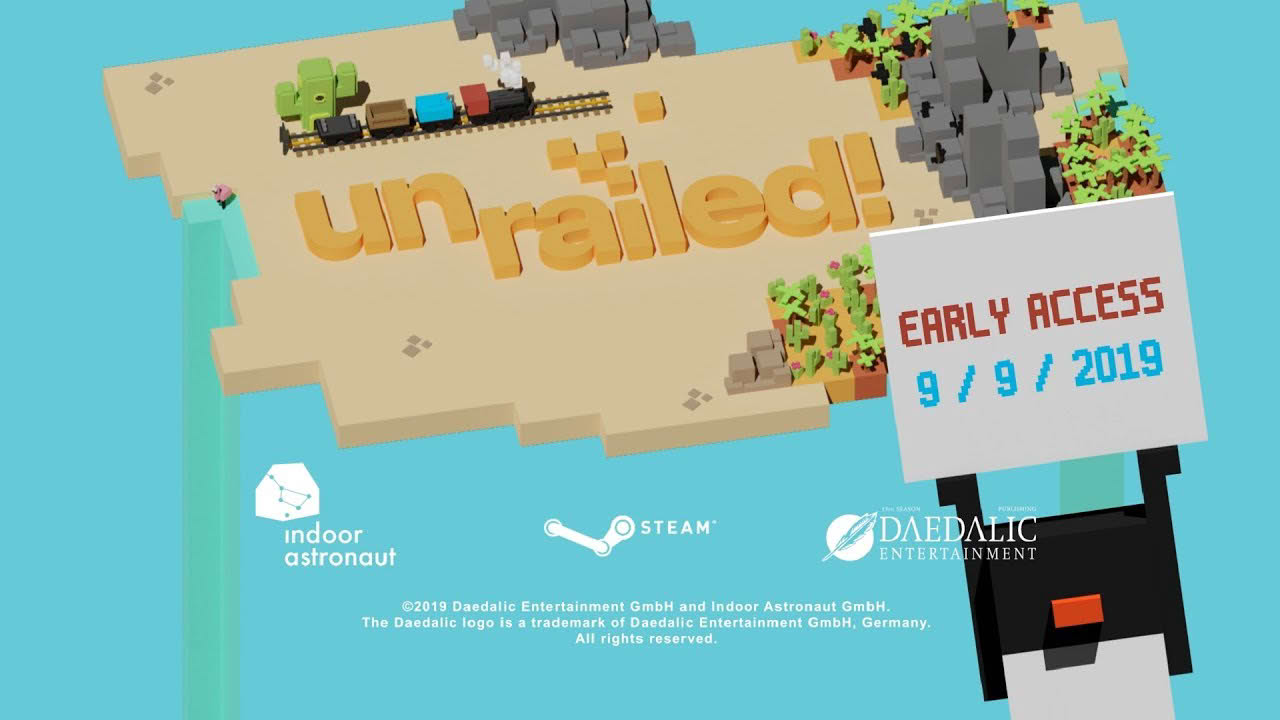 Unrailed! Release Date Trailer