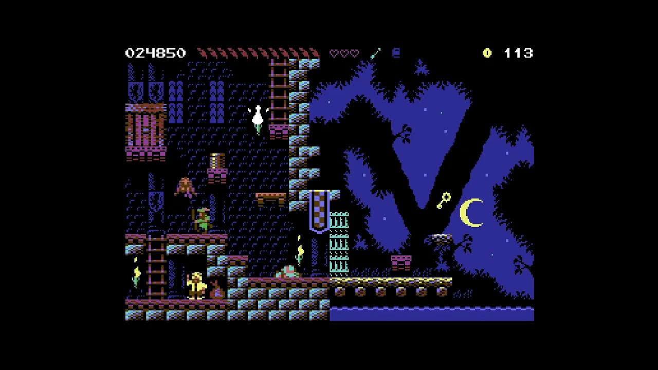 Sherwood - Commodore 64 - longplay & ALL endings