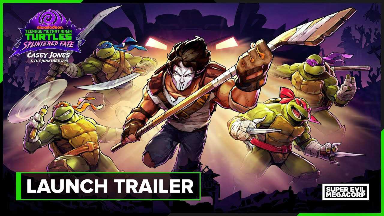 Casey Jones & the Junkyard Jam DLC Launch Trailer | Teenage Mutant Ninja Turtles: Splintered Fate