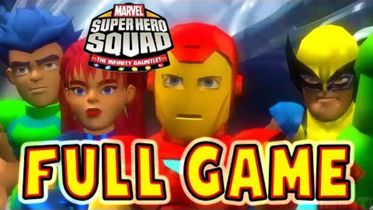 Marvel Super Hero Squad: The Infinity Gauntlet Walkthrough FULL GAME Longplay (PS3, X360, Wii)