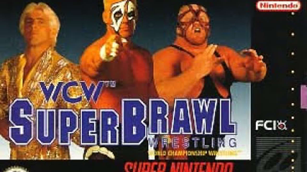 WCW Superbrawl Wrestling Playthrough (SNES) (HARD MODE) (Perfect)