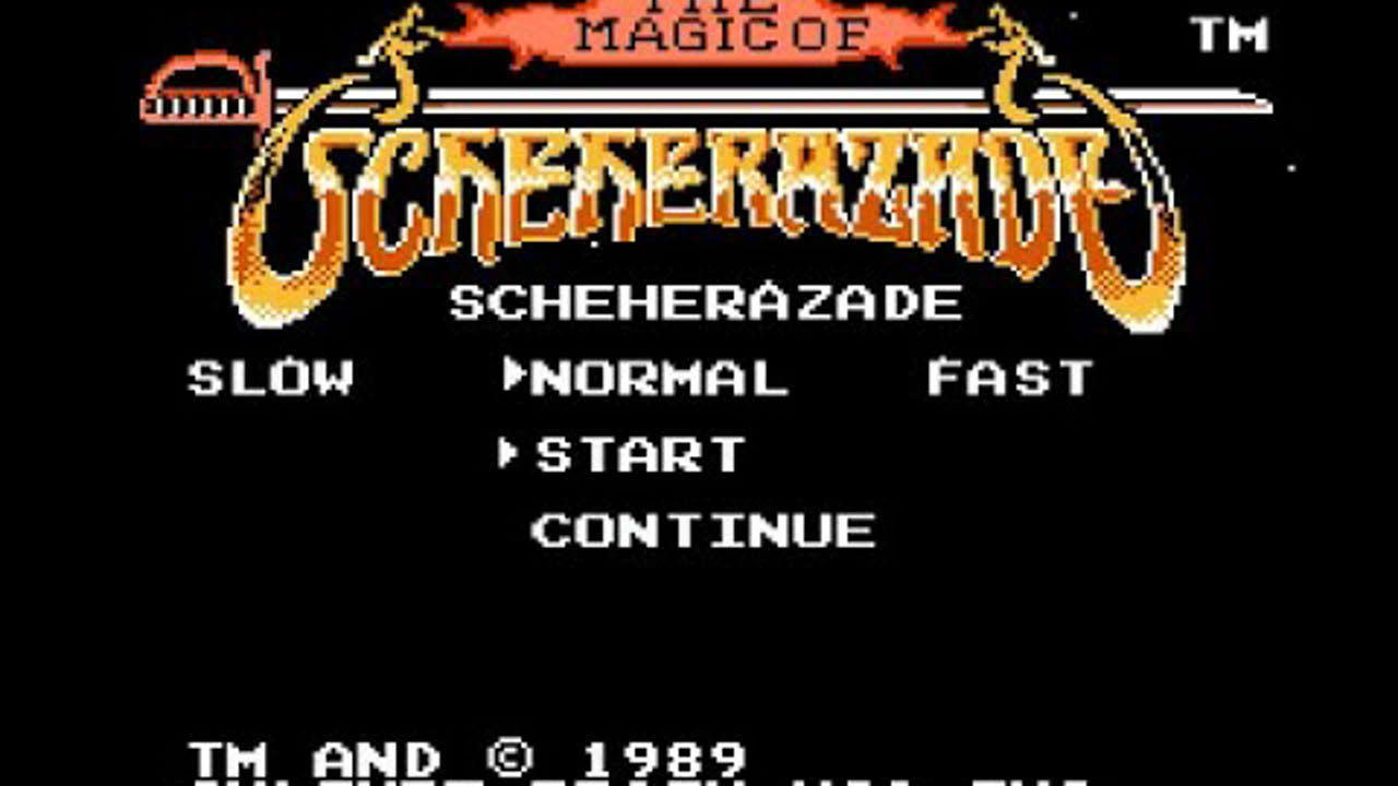 The Magic of Scheherazade - NES (1987)
