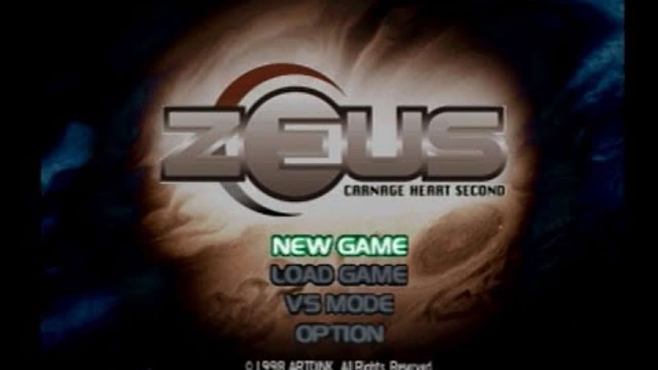 [Playstation]ゼウス カルネージハート セカンド / ZEUS CARNAGE HEART SECOND