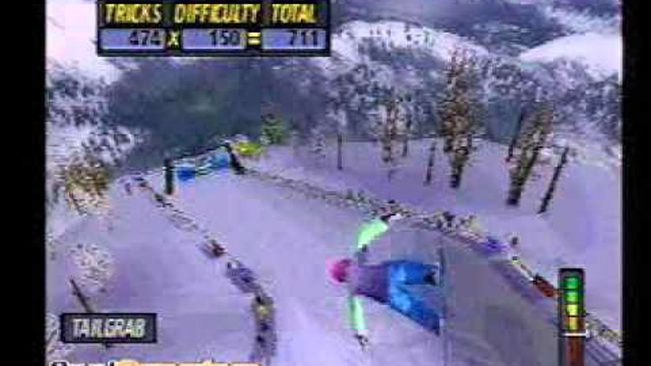Cool Boarders 4 trailer (PS1)