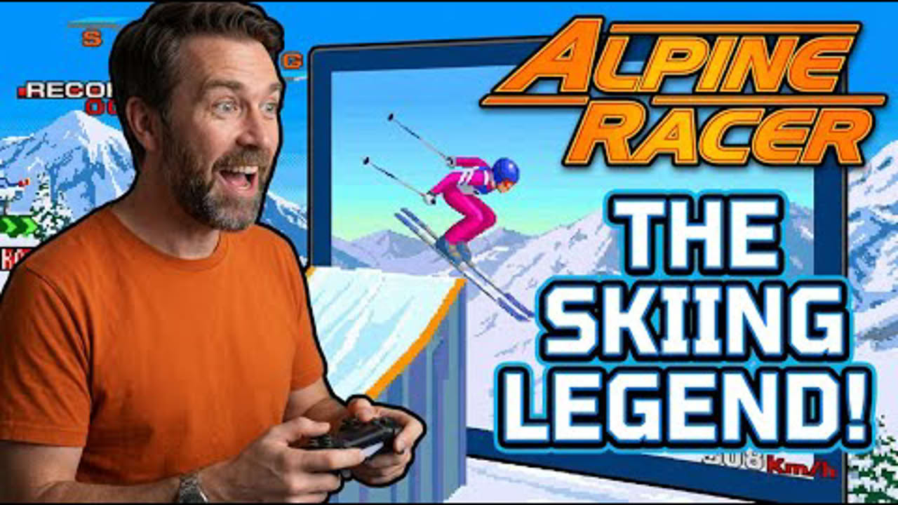 Alpine Racer Namco Arcade - All Modes All Difficulties