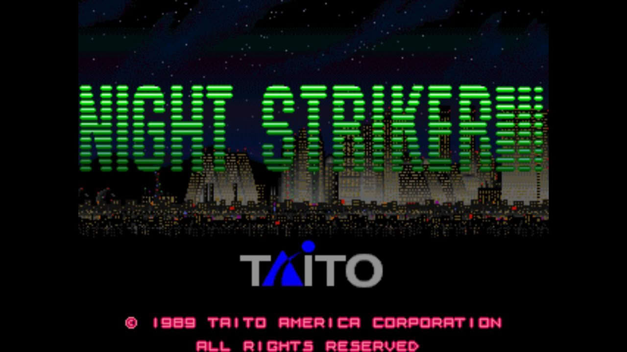 Night Striker Arcade