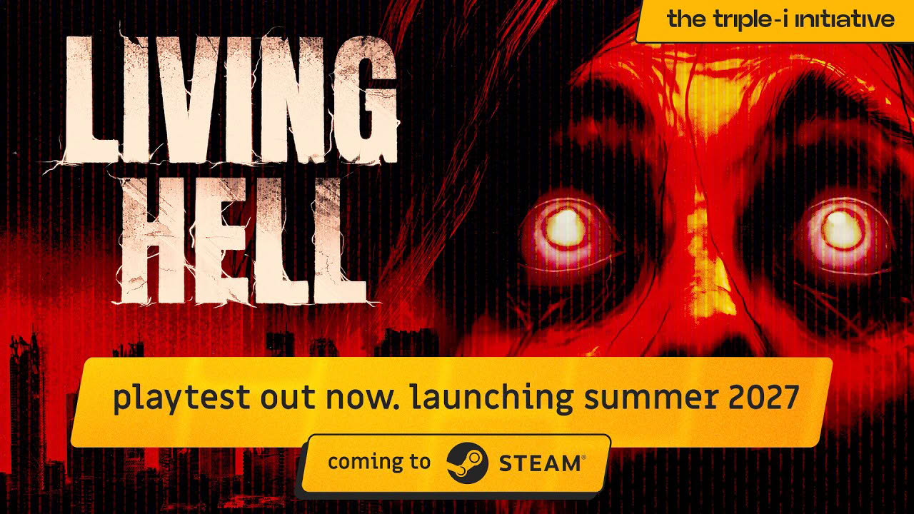 LIVING HELL - Release Window & Playtest Launch Trailer | The Triple-i Initiative