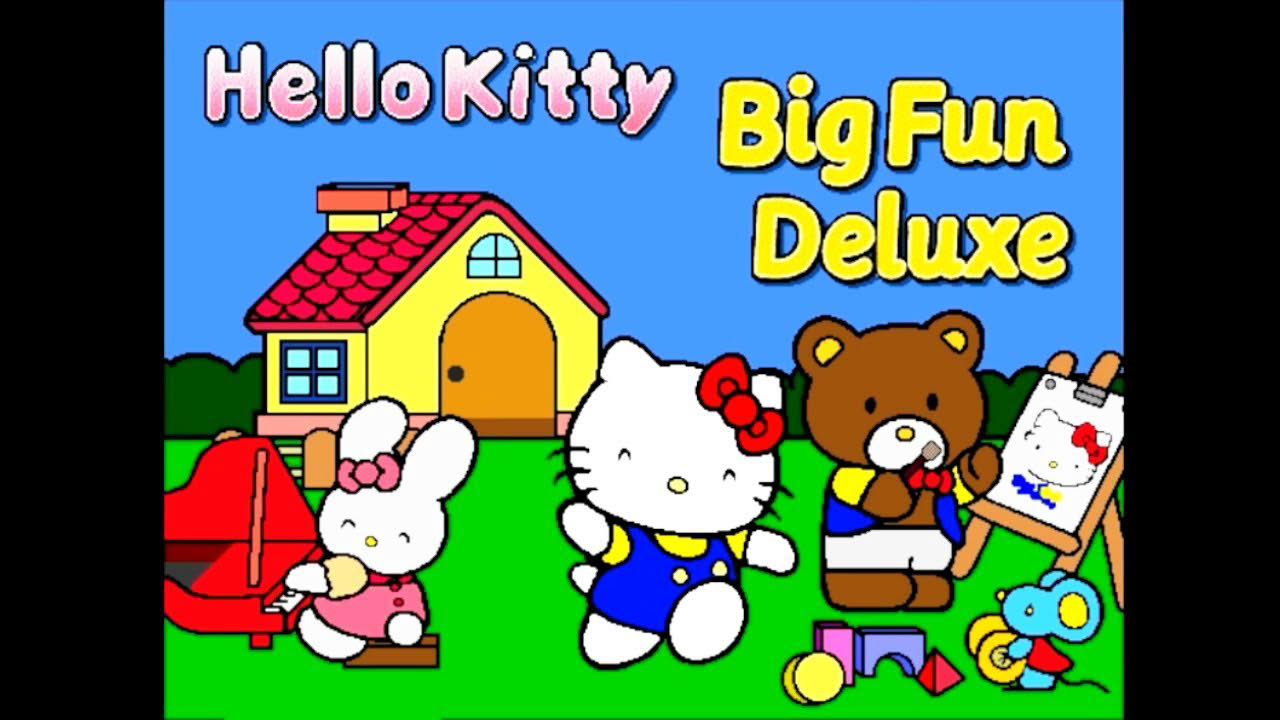Hello Kitty Big Fun Deluxe (PC, Windows) [1994] longplay.